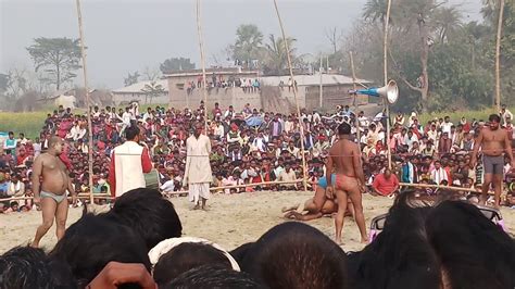 Baba Tilkeshwar Maaghi Purnimaa Mela Me Dangal Kusti Ramudgaar