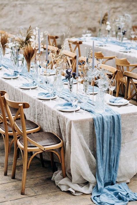 Dusty Blue Wedding Decorations Shop Cv Linens