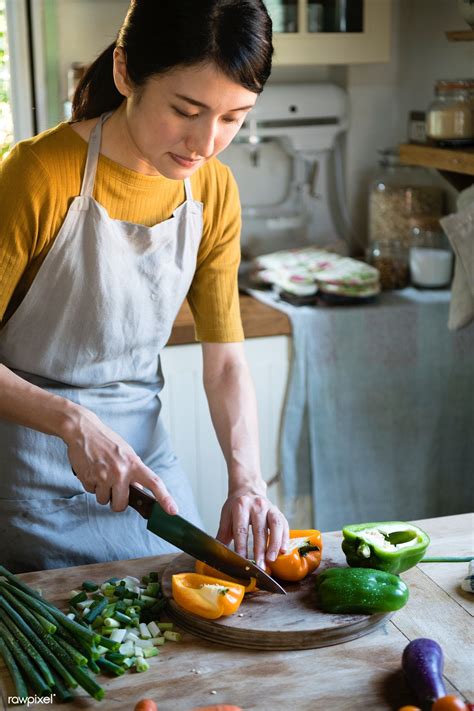 Woman Busy Cooking In The Kitchen Premium Image By Rawpixel Rob