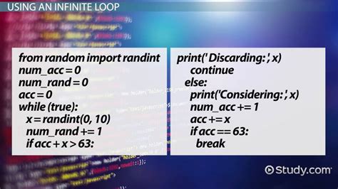 Infinite Loops In Python Definition Examples Lesson Study