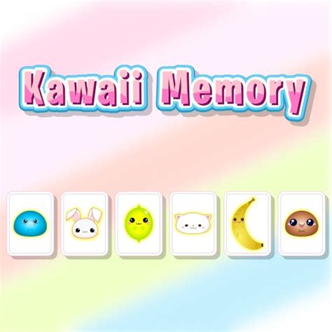 Kawaii Hafıza Kart Eşleştirme Oyunu Oyun Oyna