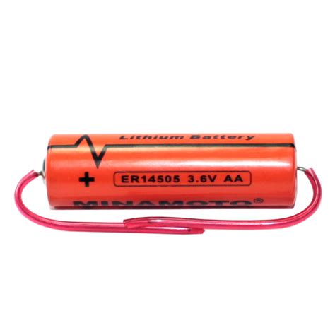 Bateria de Lithium Terminais AA 3 6V 2400mAh ER 14505 Eletropeças