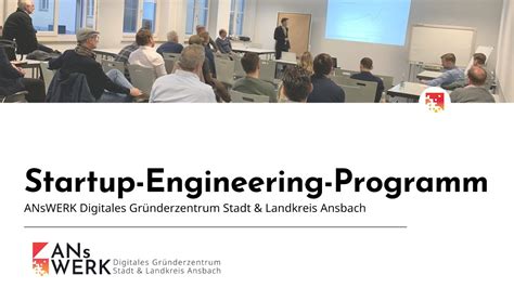 Rückblick ANsWERK Startup Engineering Programm YouTube