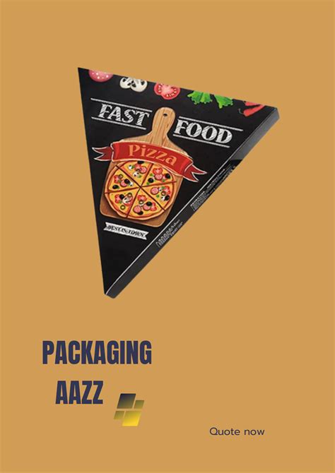 Custom Pizza Slice Packaging Boxes