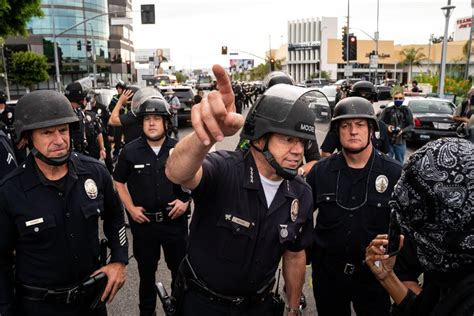 Lapd Protest Dispersal Orders Soar With Few Records Los Angeles Times