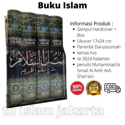 TBIJ Subulus Salam Subulussalam Syarah Bulughul Maram Darus