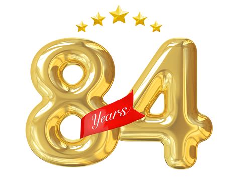 Years Anniversary Golden Png