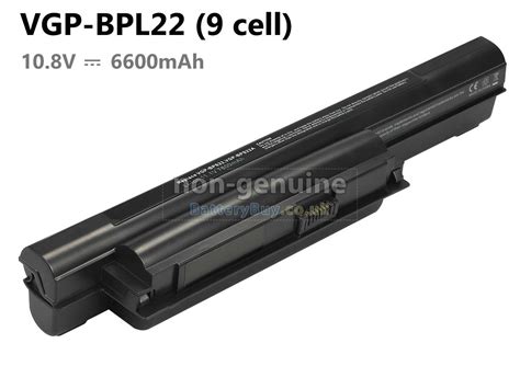 Sony VAIO PCG-91111M replacement battery from United Kingdom(4400mAh,6 ...