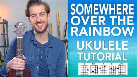 UKE Somewhere Over The Rainbow UKULELE Lesson Tutorial Easy Songs