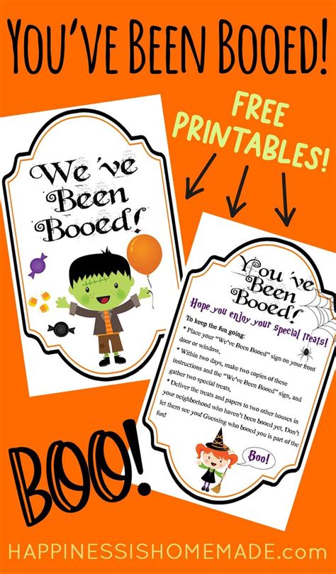 These Are The Cutest Youve Been Booed Printables Ever Use These Printable Boo Signs To Boo