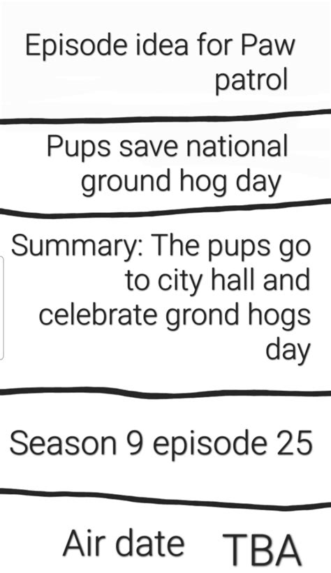 Paw Patrol Pups Save National Groundhogs Day Idea By Braylau On Deviantart