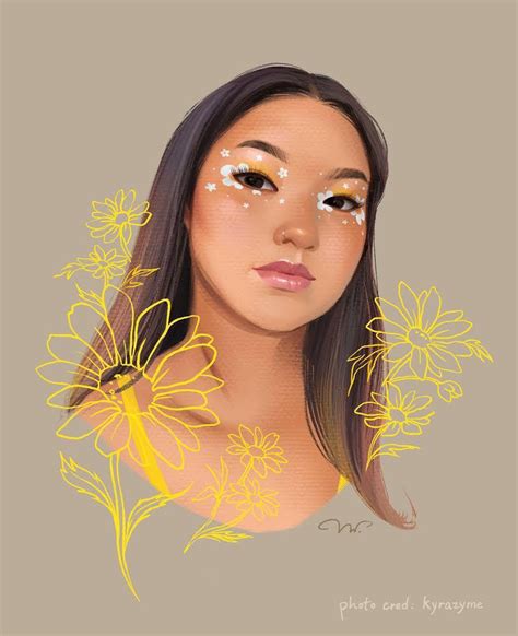 Yellow Me Procreate Scrolller