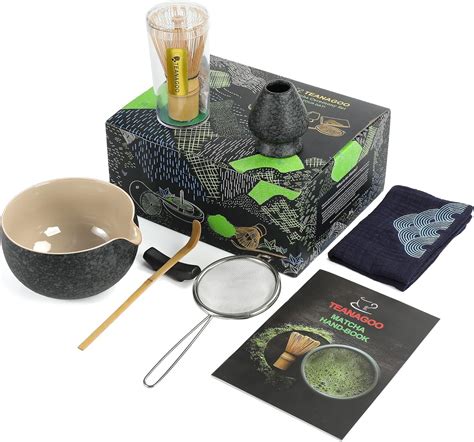 Amazon de Japanisches Tee Set 7 Stück Matcha Schneebesen Set Matcha