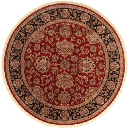 8 Feet Round Persian Design Rug 13745