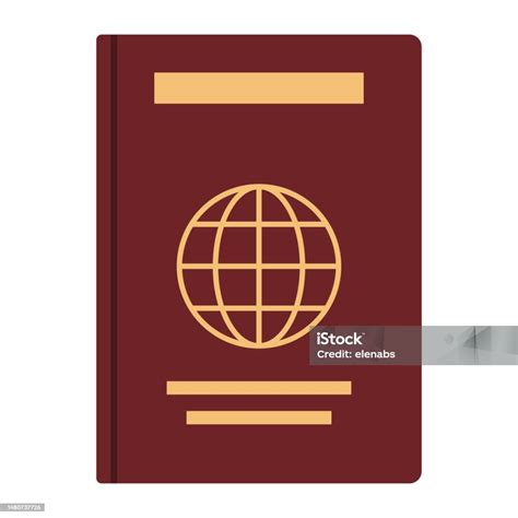 International Travel Passport Document Isolated Stock Illustration Download Image Now