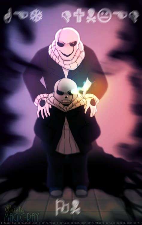 Undertale Gaster Sans By Magic Ray On Deviantart