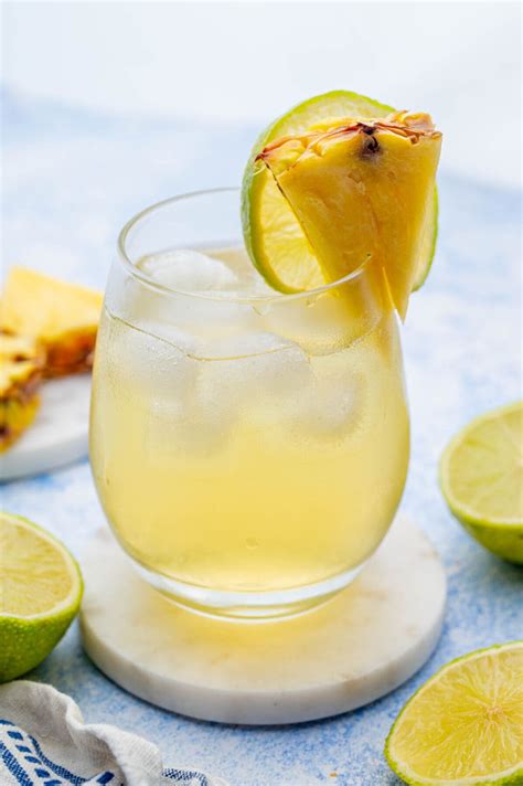 Pineapple Vodka Drink Everyday Delicious