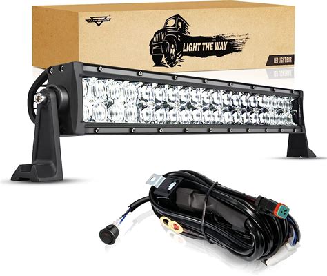 Auxbeam Barra De Luz Led De Pulgadas W Luces Led Todoterreno