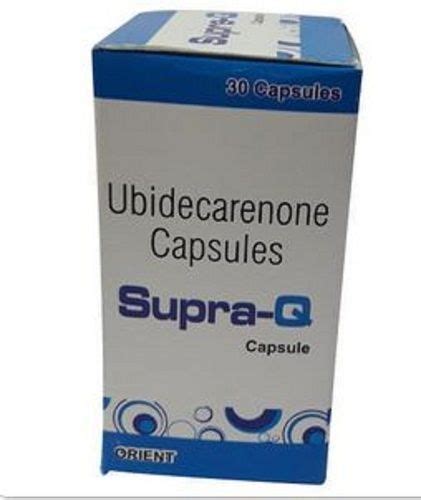 Ubidecarenone Coenzyme Q10 Capsules General Medicines At Best Price