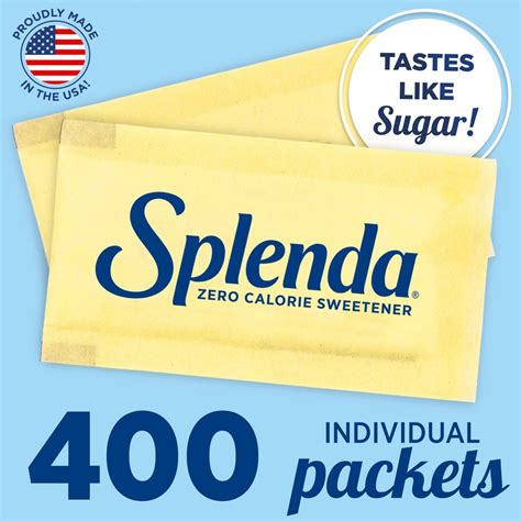 Splenda Single Serve Sweetener Packets Condiments Mcneil