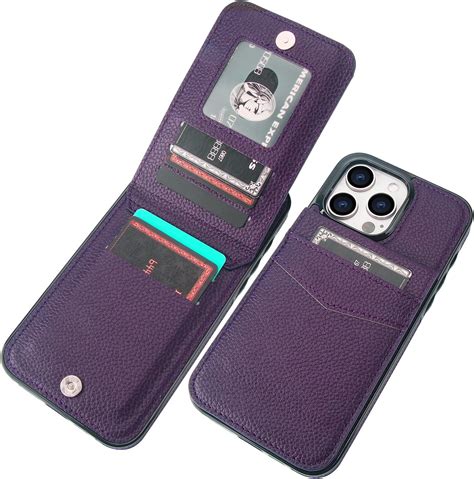 Kihuwey Compatible With Iphone 15 Pro Max Case Wallet With Credit Card Holder Flip