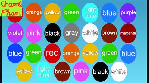 Todas As Cores Em Ingles Retoedu