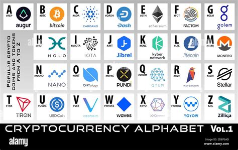 Cryptocurrency Token Stock Vector Images Alamy