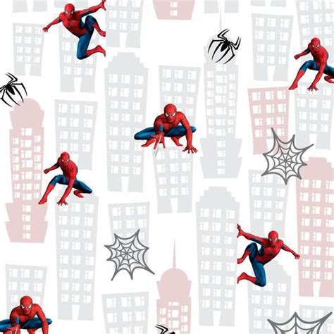 Papel De Parede Infantil Quarto Menino Homem Aranha N Lar