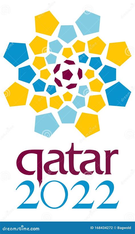 Qatar 2020 World Cup Drawing Editorial Photography - Illustration of ...