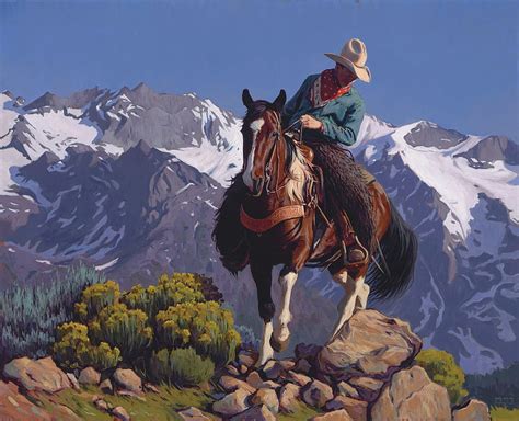 Mark Maggiori Cowboy Painting HD Wallpaper Pxfuel