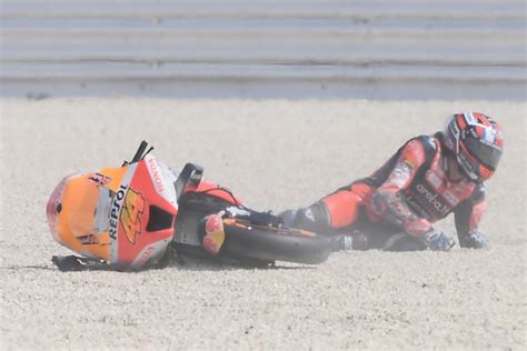 MotoGP San Marino 2022 Zarco Espargaro Dan Miller Crash Di Awal Race