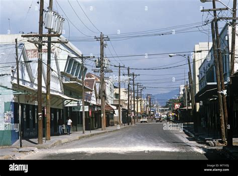 Downtown Kingston Jamaica Stock Photo Alamy