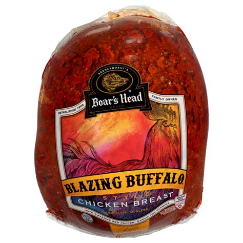 Save On Boar S Head Deli Blazing Buffalo Roasted Chicken Breast Thin