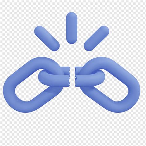 Broken Link Link Connection Chain Network Hyperlink D Icon Png