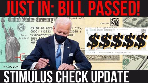 New Checks For Low Income Th Stimulus Package Bill Passed