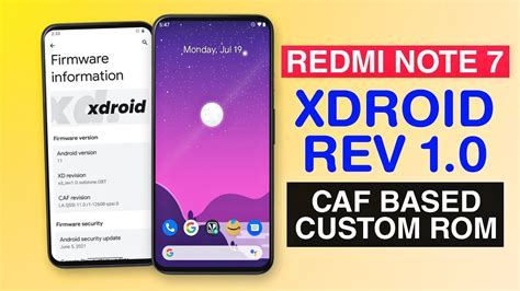 Redmi Note 7 7s Official Xdroid Rev 1 0 Redstone CAF Based Custom