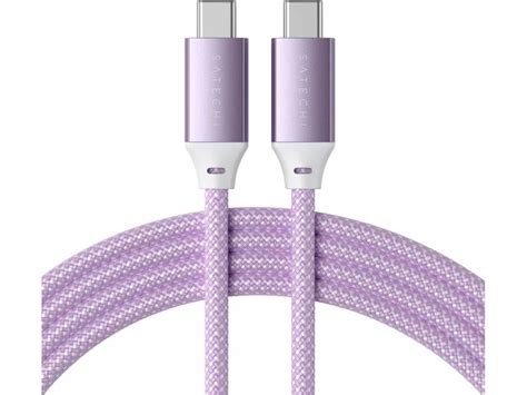 Cabo SATECHI 100w USB C USB C Roxo Worten Pt