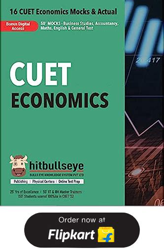 Best Cuet Economics Book Hitbullseye