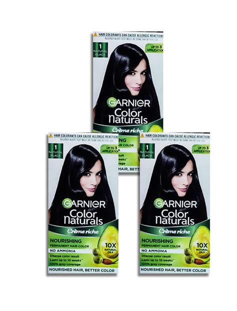 Garnier Color Naturals Black No Small Ml Gm Pack Of