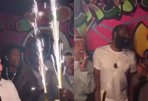 James Harden Spotted Partying With Travis Scott And Lil Baby After