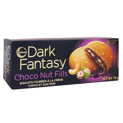 Sunfeast Dark Fantasy Choco Nut Fills Cookies 75g Supersavings