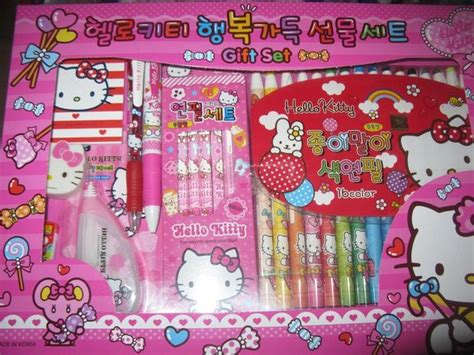 Hello Kitty pens and stationery set Stationery Set, Reyes, Daughters ...