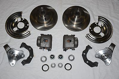 1962 74 Mopar B E Body Disc Brake Spindles Caliper Kit Chrysler Dodge