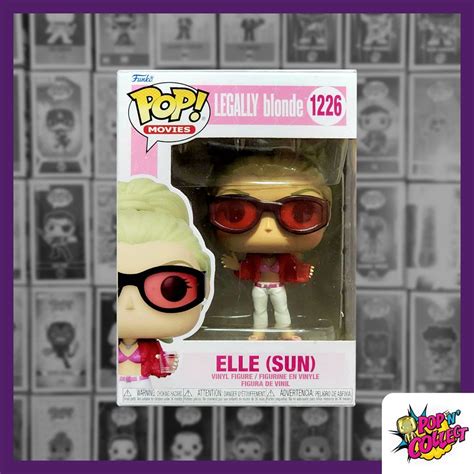 Funko Pop Movies Legally Blonde Elle Sun 1226 W Free Protector Sold By Pop N Collect
