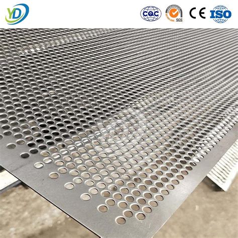 Yeeda Wire Mesh Perforated Pvc Sheet Pentagram Hole Shape Punched Metal