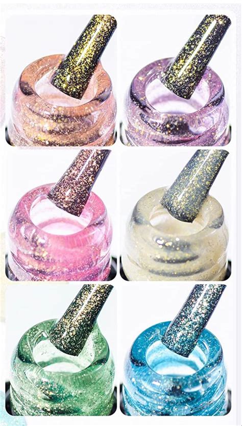 Meet Across Jelly Glitter Nude 12 Mortar And Pestle Nails Glitter