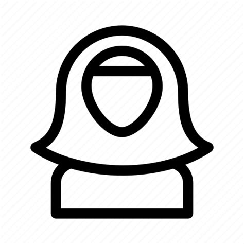 Arab Hijab Mukena Avatar Islam Icon Download On Iconfinder