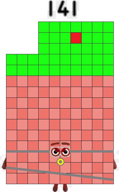 Numberblocks 141 by smutis on DeviantArt