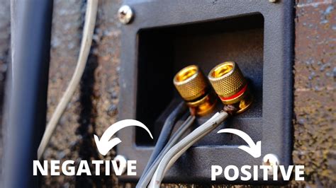 Which Side Is Positive And Negative On Speaker Wire Portablepowerguides