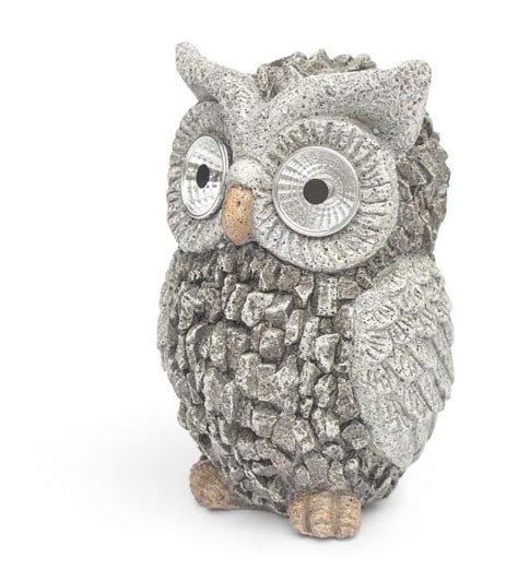 Jeu De Lampes Solaires Hibou Gardennice Boutique En Ligne